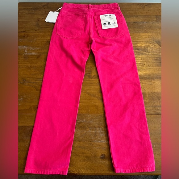 Ética Rhea Midrise Straight Denim NWT - Picture 7 of 8